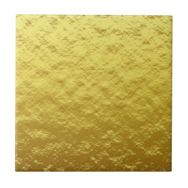 Gold Texture Pattern (Luxurious Golden Glow) Tile (Front)