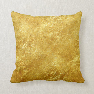GOLD THROW PILLOW