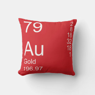 Gold Throw Pillow
