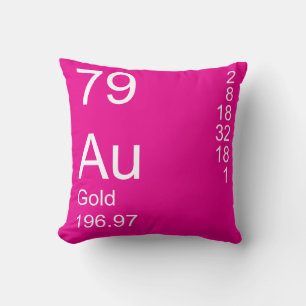 Gold Throw Pillow