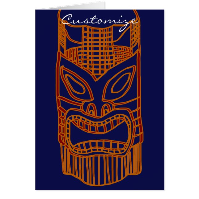 Gold Tiki Sculpture Thunder_Cove (Front)