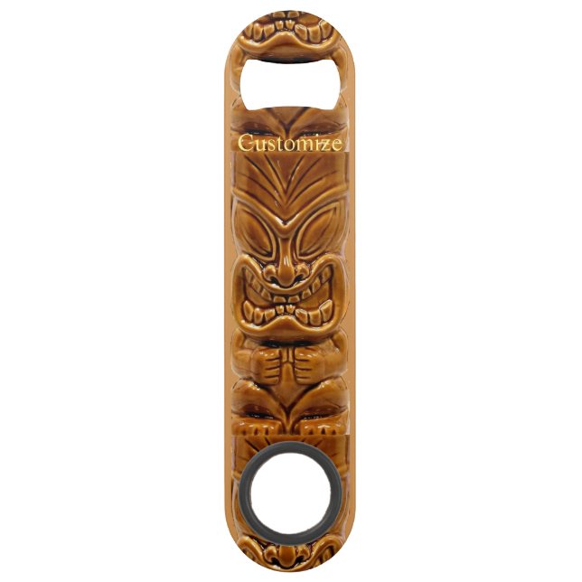 Gold Tiki Sculpture Thunder_Cove Bar Key (Front)
