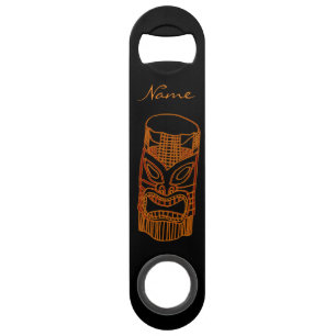 Gold Tiki Sculpture Thunder_Cove Bar Key
