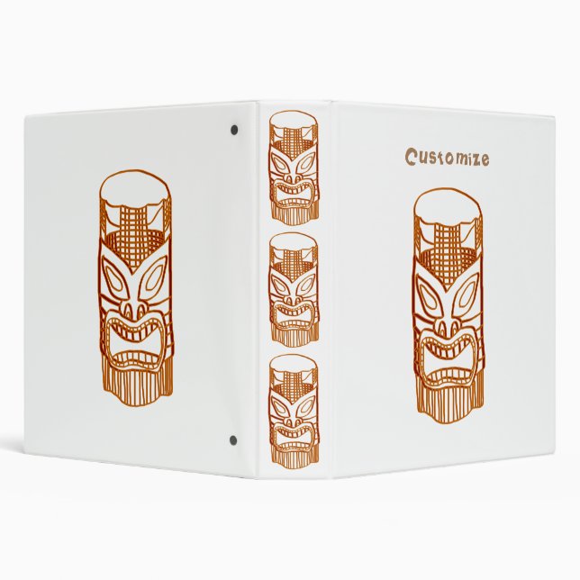 Gold Tiki Sculpture Thunder_Cove Binder (Background)