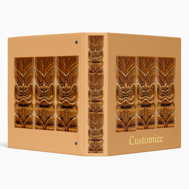 Gold Tiki Sculpture Thunder_Cove  Binder (Background)