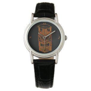 Gold Tiki Sculpture Thunder_Cove Watch