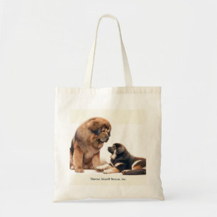 Gold TM and Black/Tan TM Puppy Tote Bag