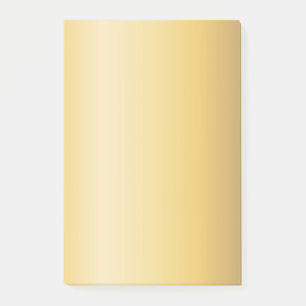 Gold Tones Gentle Colour Flow Versatile Abstract Post-it Notes