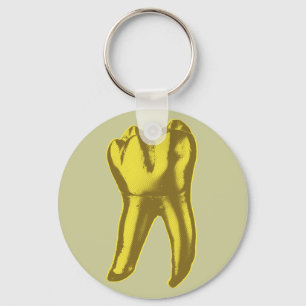 Gold Tooth Keychain