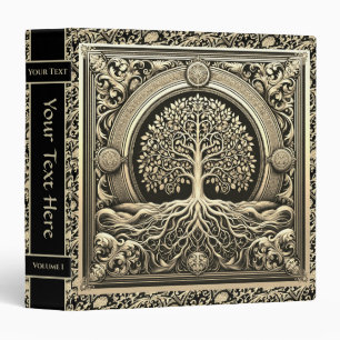 Gold Tree of Life Binder