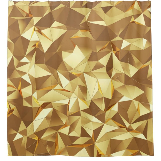 Gold Triangle: Abstract Background Texture. (Front)