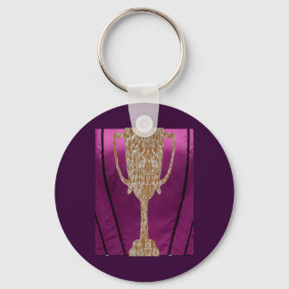 Gold TROPHY : Award Reward Celebration Keychain