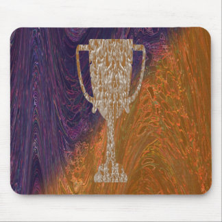 Gold TROPHY : Award Reward Celebration Mouse Pad