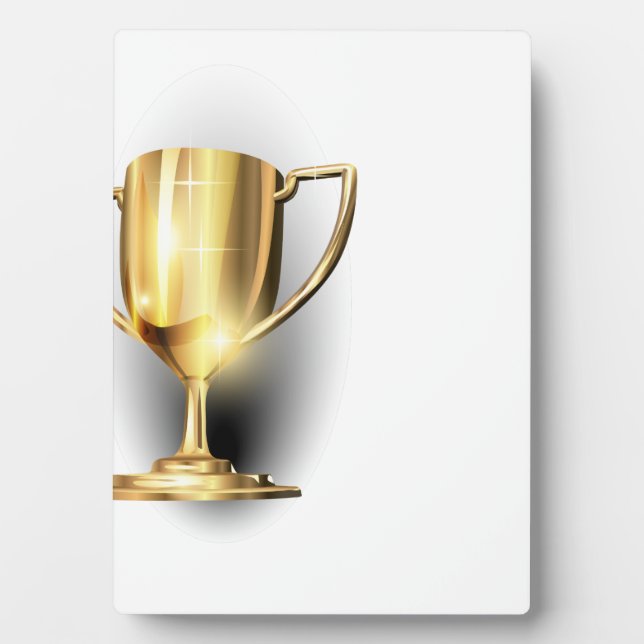 Gold Trophy Plaque (Front)