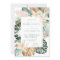 Gold Tropical Floral Bridal Shower