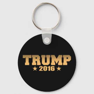 Gold Trump 2016 Campaign Keychain