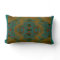 Gold & Turquoise Modern Pattern Pillow 4 Home
