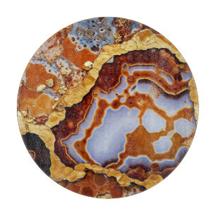 Gold Vein Agate Cutting Board
