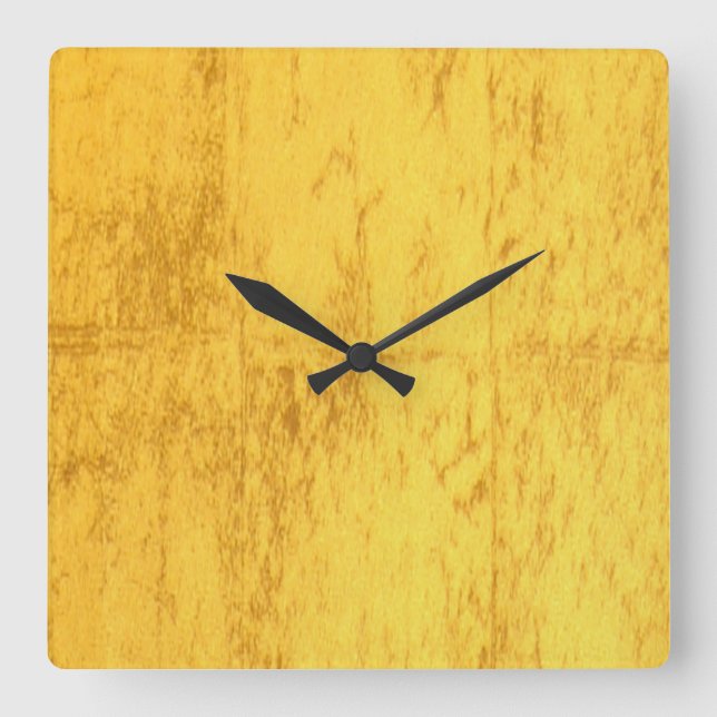 Gold Wall Clock (Front)