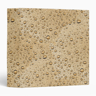 Gold water droplets binder