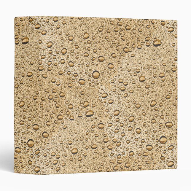 Gold water droplets binder (Front/Spine)