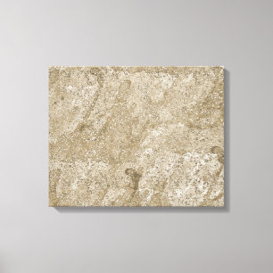 Gold Watercolor Abstract Canvas Print