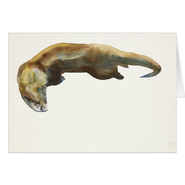 Gold watercolour on paper (Front Horizontal)