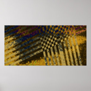 Gold Weave Poster
