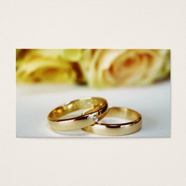 Gold Wedding Bands (Front)