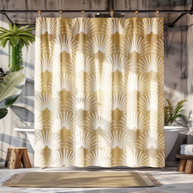 Gold & White Art-Deco Pattern (Creator Uploaded)