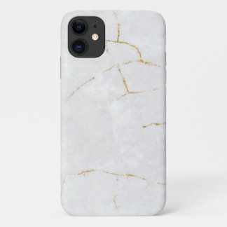 gold white marble Case-Mate Barely There iPhone 11 Case