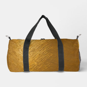 Gold White Vintage Art Deco Popular Collection Duffle Bag