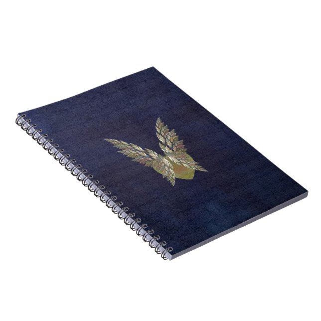 Gold Winged Heart Notebook (Right Side)