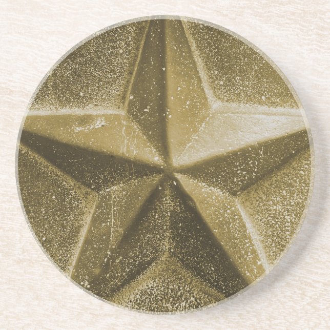GOLD/YELLOW STAR coaster (Front)
