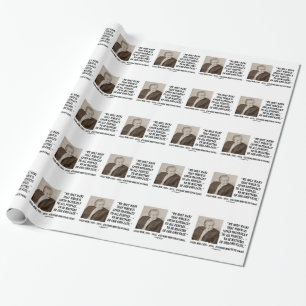 Golda Meir To Be Masters Of Our Own Fate Quote Wrapping Paper