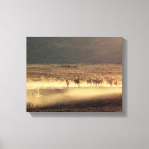GoldDust Collection "Headed to the Waterhole" Canvas Print
