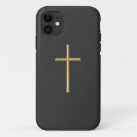 Golden "3-D" Cross