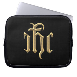 Golden "3-D" IHC Laptop Sleeve