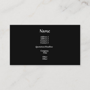 Golden 3-D Look Franciscan Tau Cross Business Card