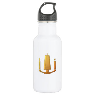 Golden "3-D" Unity Candle 532 Ml Water Bottle