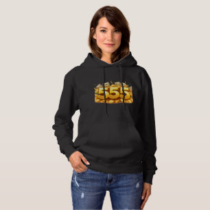 Golden 555 Hoodie – Spiritual & Stylish Black Hood