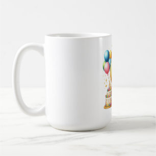 Golden 9th Birthday Coffee Mug