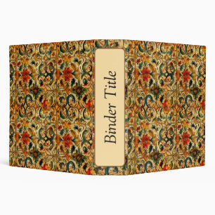 Golden Age Botanical  Binder