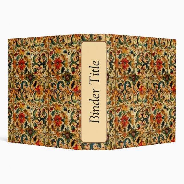 Golden Age Botanical  Binder (Background)