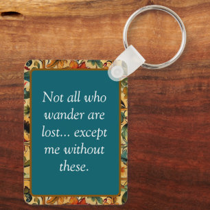 Golden Age Botanical Keychain