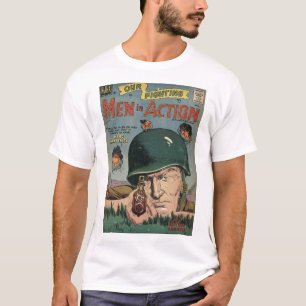Golden Age Comic Art - Men in Action T-Shirt