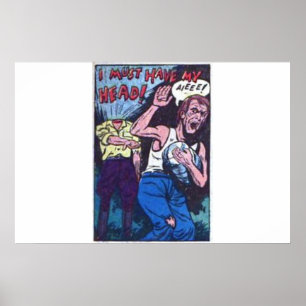 Golden age horror comics   1940s Vintage comics Poster