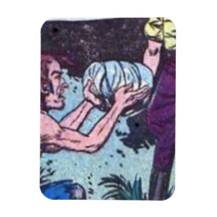 Golden age horror comics   1950s Vintage comics Magnet