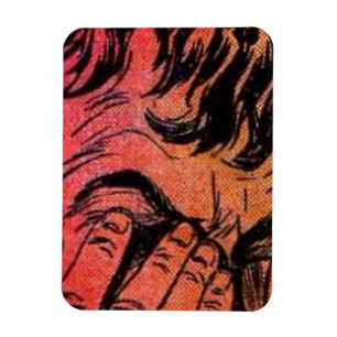 Golden age horror comics  40s Scary Vintage comics Magnet