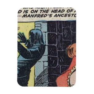 Golden age horror comics 70s Scary Vintage comics Magnet